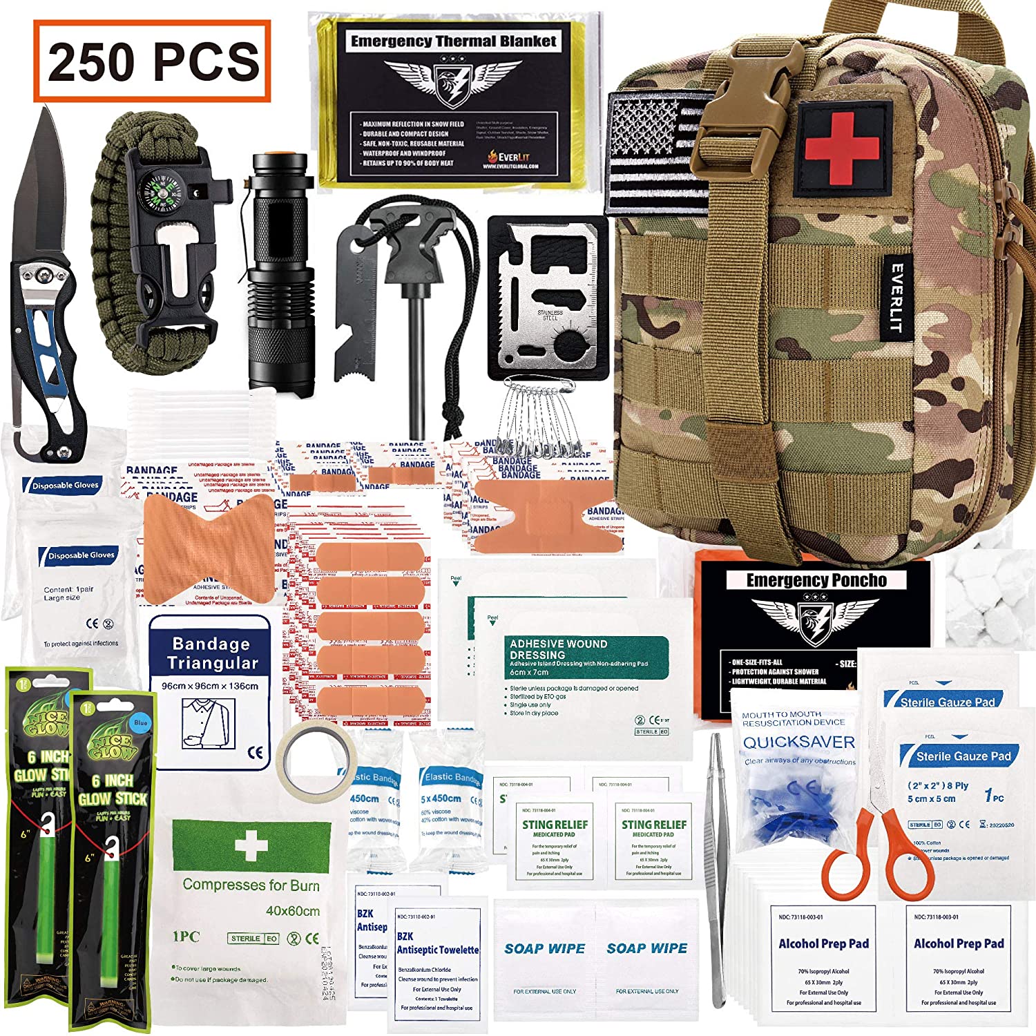 250 PIece First Aid Kit