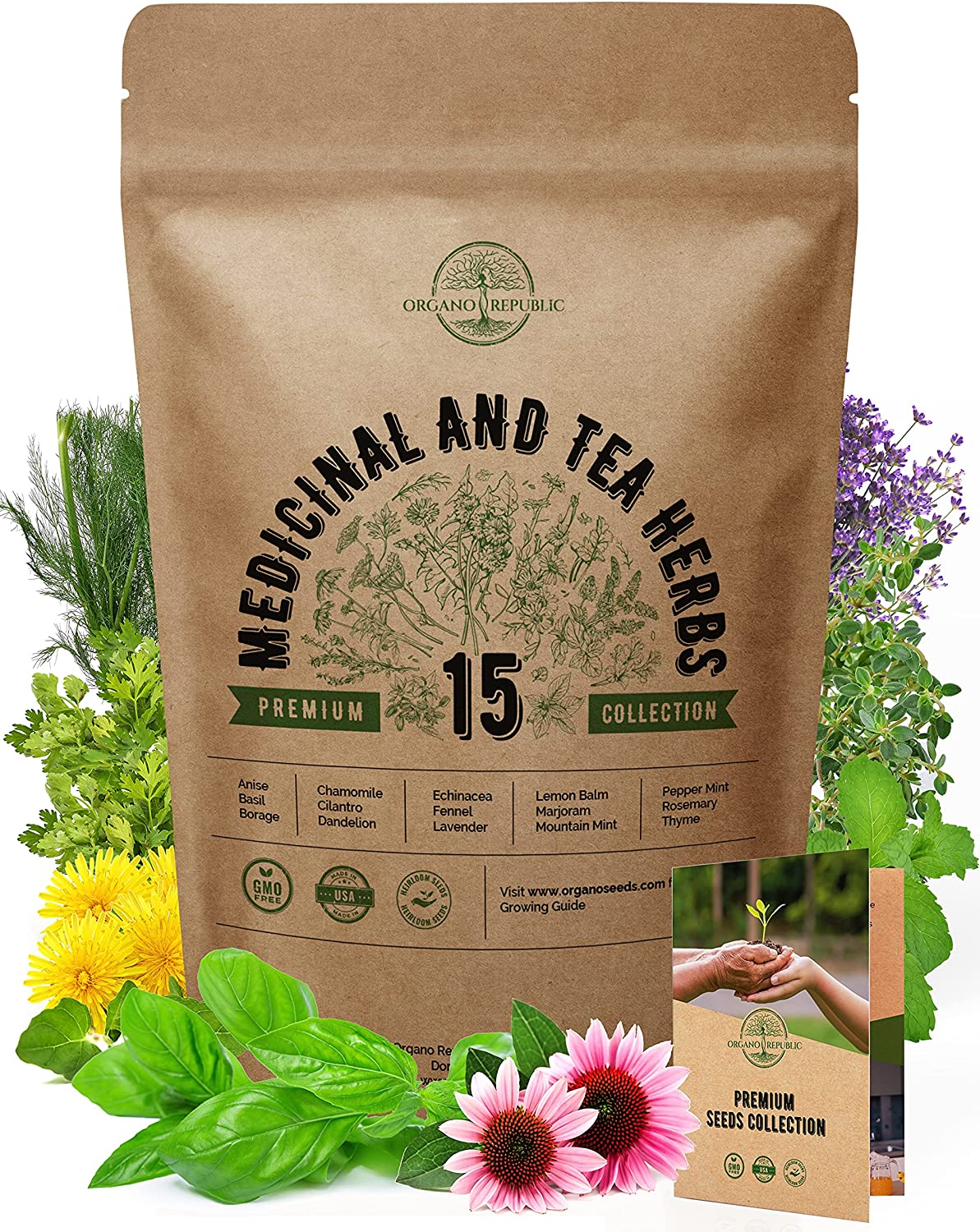 Medicinal and Tea Seed Mix
