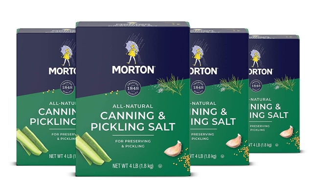 Morton Canning Pickling Salt 4pk